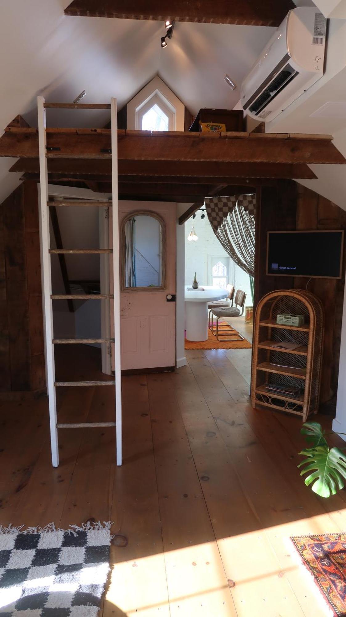 Creative Private Attic 1Br Suite Honey Brook Luaran gambar